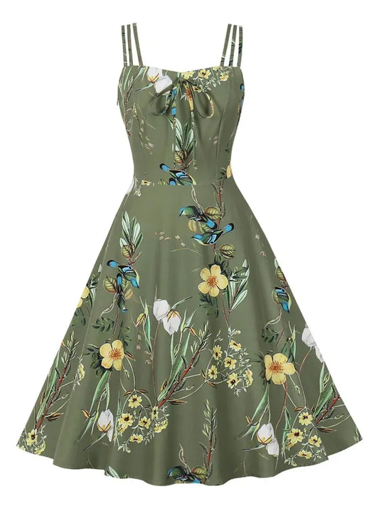 Vintage Flower Dress